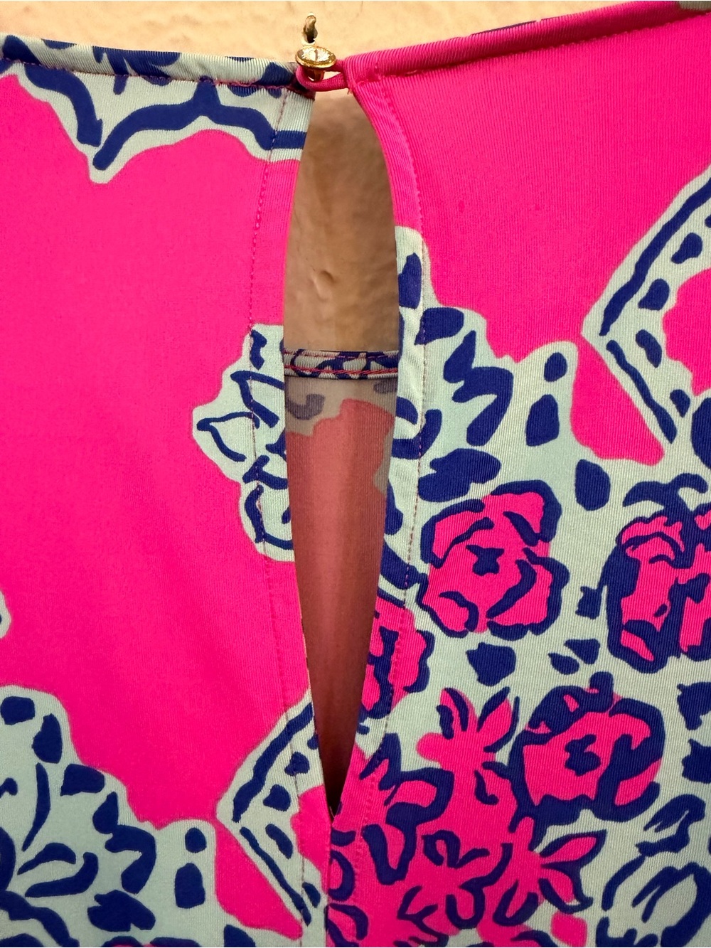 Lilly Pulitzer Ashlynn maxi pop pink on the square dress - Picture 8 of 12